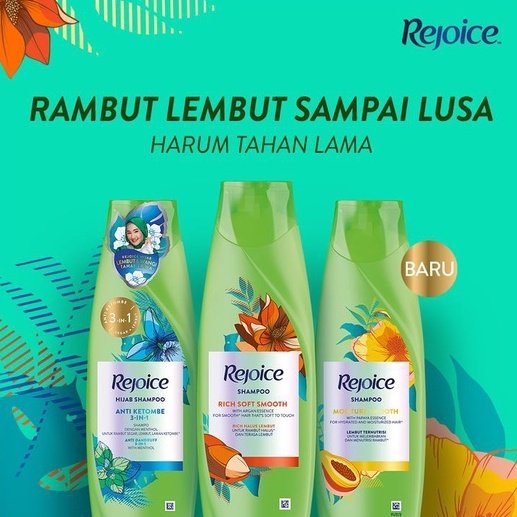 Rejoice Hijab Anti Dandruff Shampoo 3in1 70ml