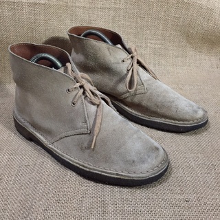 clarks suede shoes mens