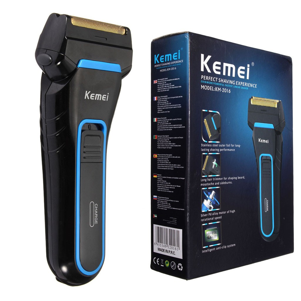 Kemei KM-2016 Professional Electric Shaver Razor Alat Cukur Kumis Jenggot