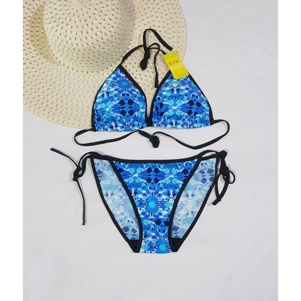 Bikini Segitiga Motif Tali Ikat