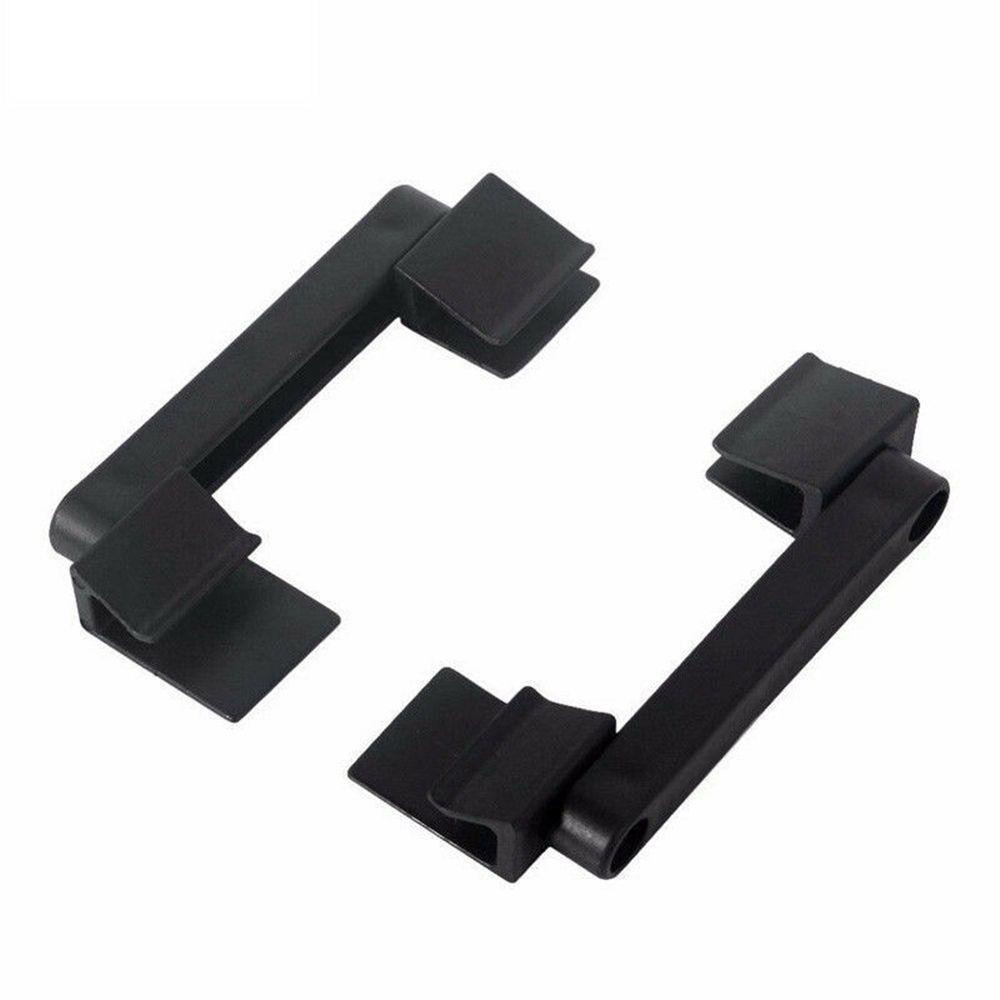 QUINTON Stand Holder Black Adjustable Untuk Perlengkapan Pengikat Berdiri Plastik Telepon