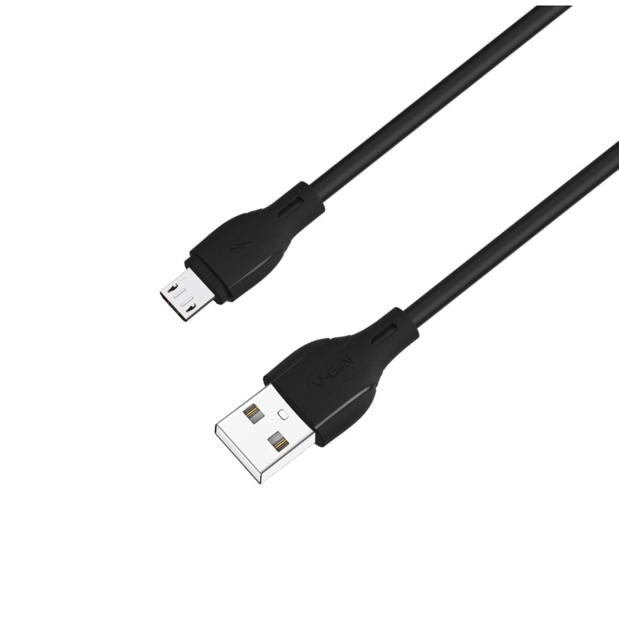 Kabel Data MicroUSB V-GeN VGC-02 Fast Charging QC3.0 3A 2 Meter VGEN ORIGINAL