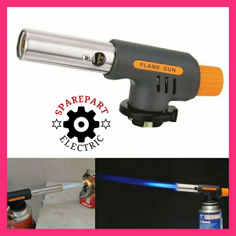 FLAME GUN / KEPALA GAS BLOW TORCH / ALAT BAKAR MULTI MODEL OTOMATIS DAN MANUAL