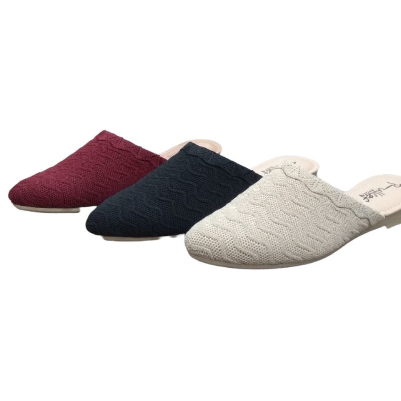 Sandal Selop Wanita Casual Rajut by Rullief FSL 607