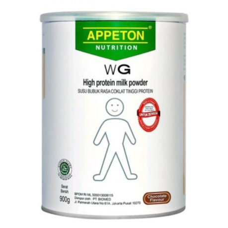 

SUSU APPETON WG WEIGHT GAIN 900 GR - COKLAT