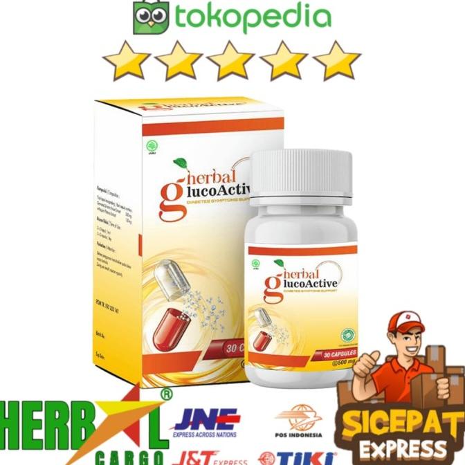 

Discount Glucoactive Obat Diabetes Original Gluco Active Asli Herbal BPOM /OBAT HERBAL ASAM URAT/OBAT HERBAL PELANGSING/OBAT HERBAL KOLESTEROL/OBAT HERBAL DIABETES