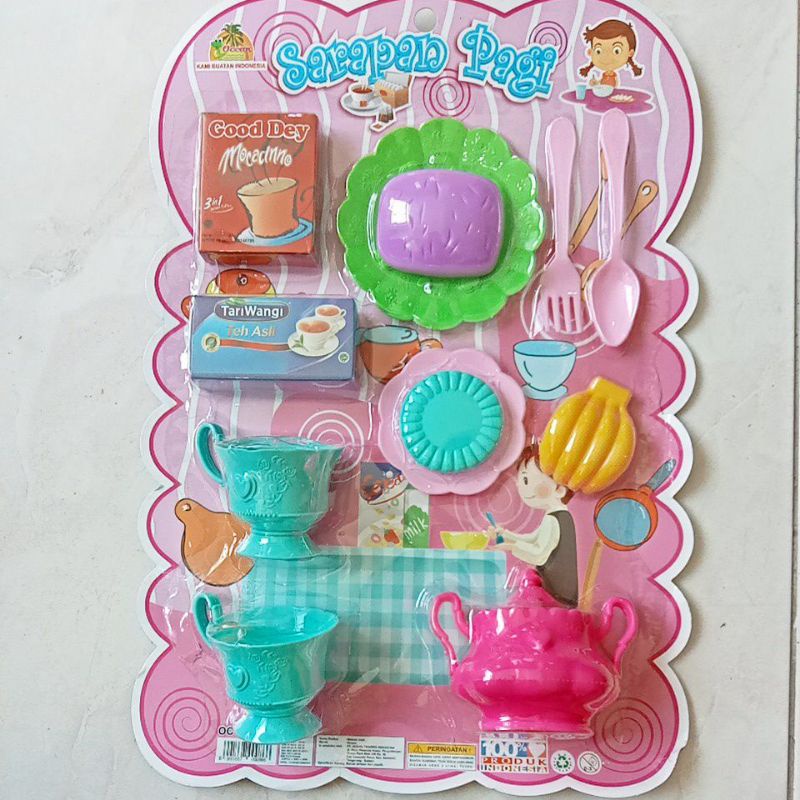 OCT 2042 - Mainan Masak Masakan Sarapan Pagi OCT2042