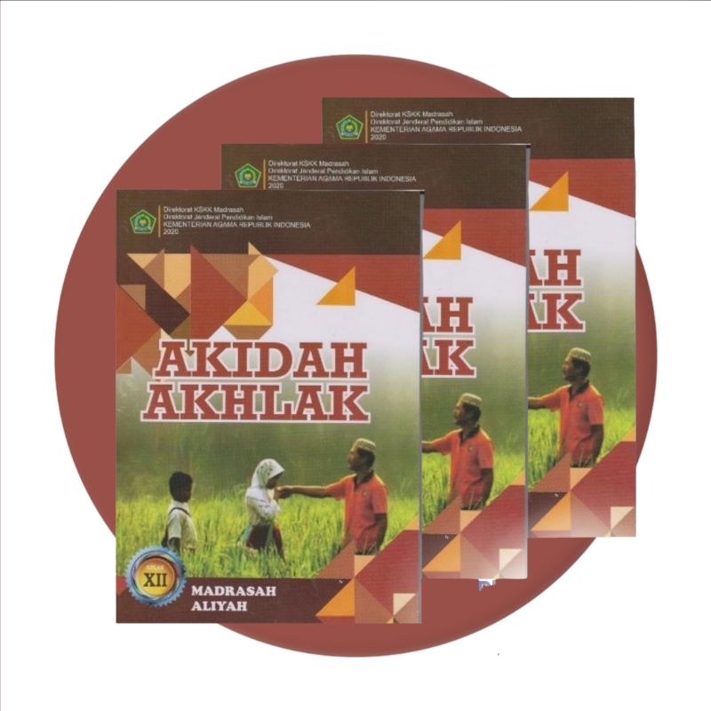 Buku Akidah Akhlak Kelas 12 MA - ORIGINAL