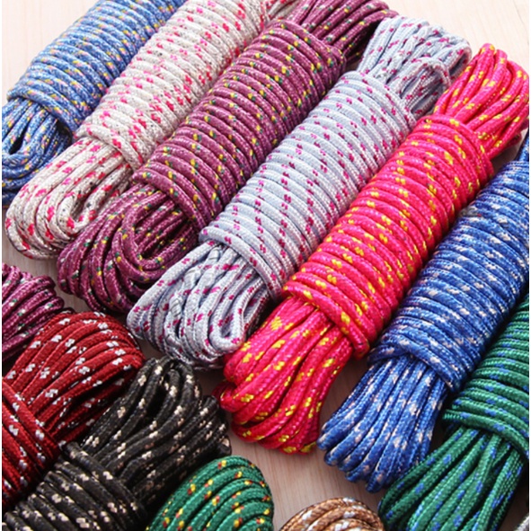 Tali Jemuran Nylon / Tali Jemuran Bahan Nylon 10M / TALI JEMURAN BAJU 10 METER TALI TAMBANG 10 METER SERBAGUNA TALI IKAT BARANG NILON LAUNDRY ROPE NYLON / Tali Jemuran Bahan Tambang 10 meter / Tali Jemuran Baju NILON 10 Meter-Tali Jemuran Nilon Panjang
