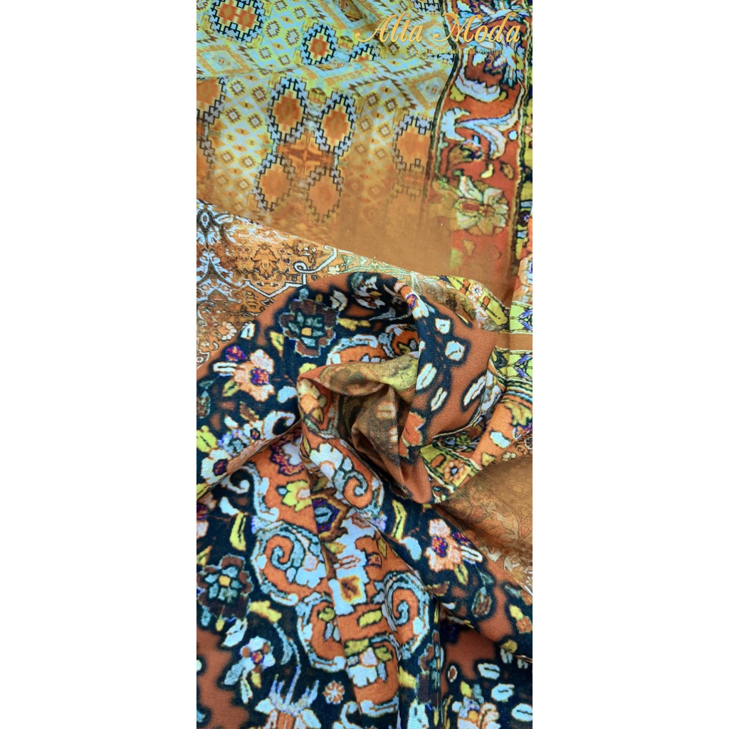 

Alta Moda Linen Motif Fancy Abstrak Coklat Kain (1 M)