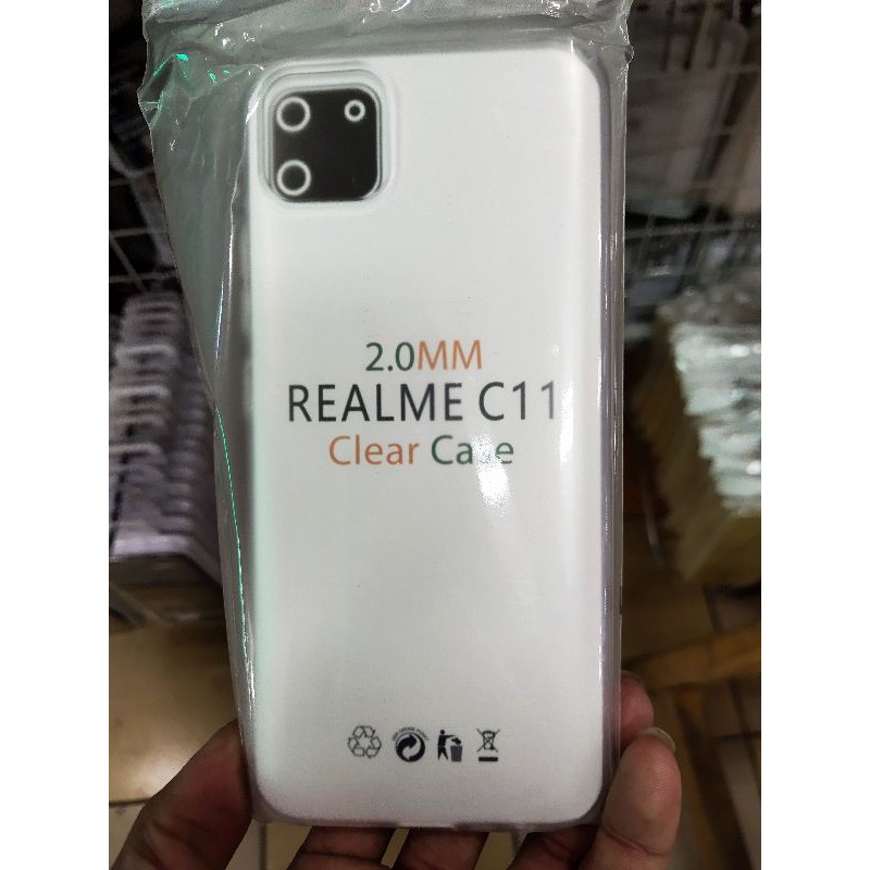 case tebal realme C11 softcase tebal realme C11 jelly case
