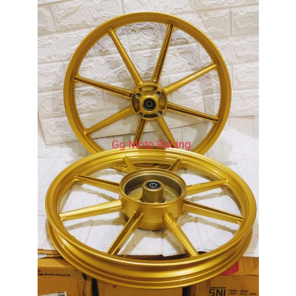 Velg Velek Veleg Racing Vrossi Zigen Swan Palang 8 Yamaha Fizr Jupiter Z  Mx Vega Lama 140 160 17