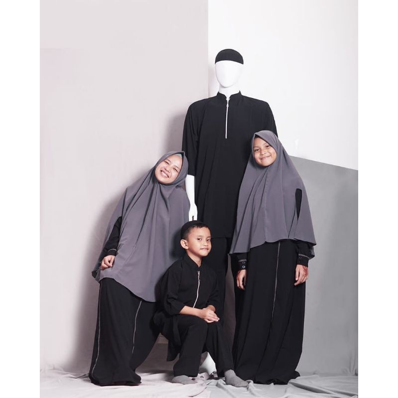 GAMIS DHUHA GAMIS BAHAN WOLFIS BY HIJAB ALILA