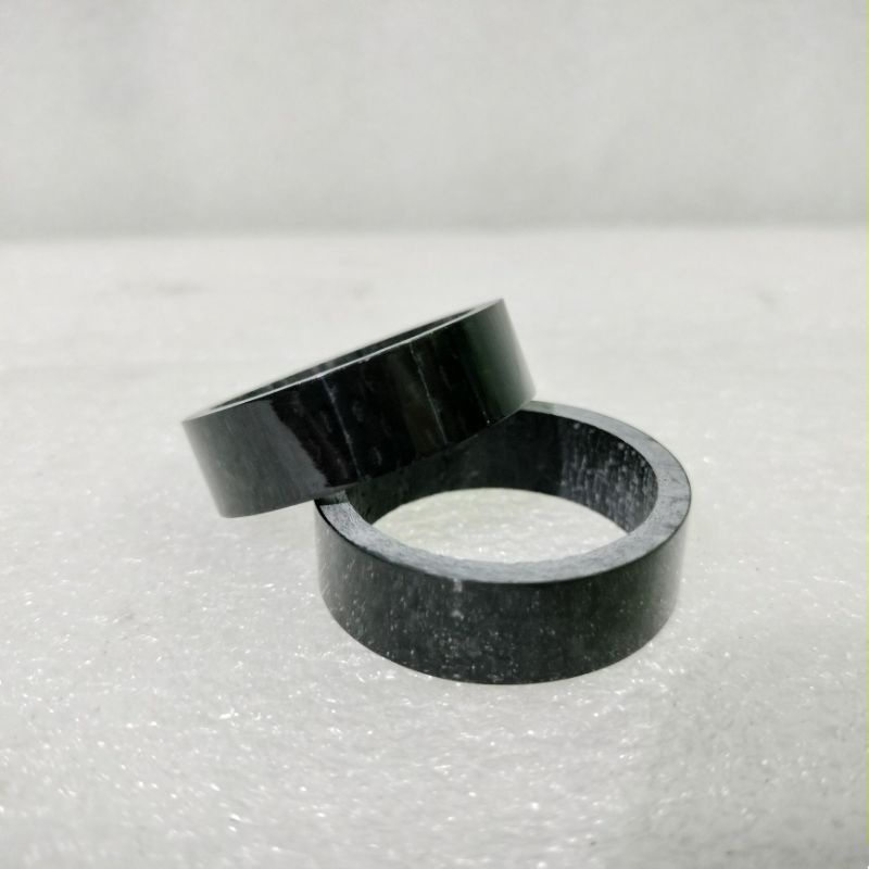 Spacer Carbon Stem Headset Fork Sepeda ukuran 28.6 mm untuk Roadbike gravel MTB