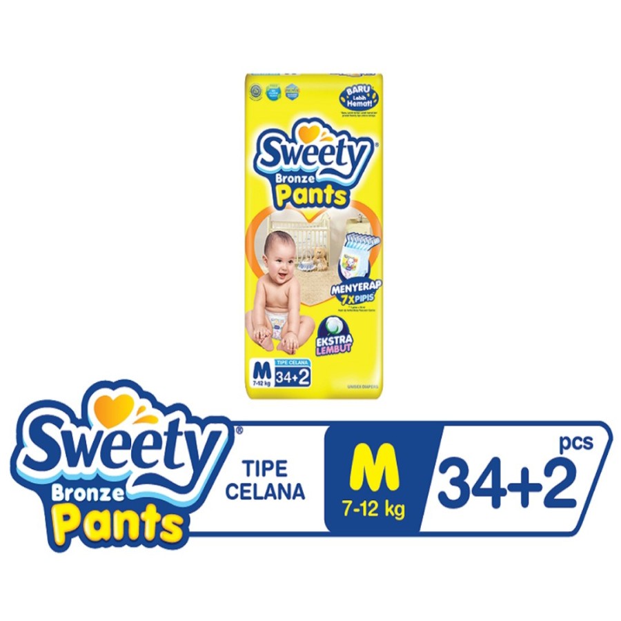 popok sweety m34+2
