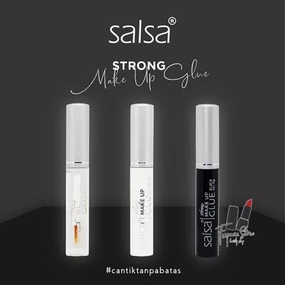 SALSA Strong Makeup Glue Lem Bulu Mata - Bening | Hitam | Putih