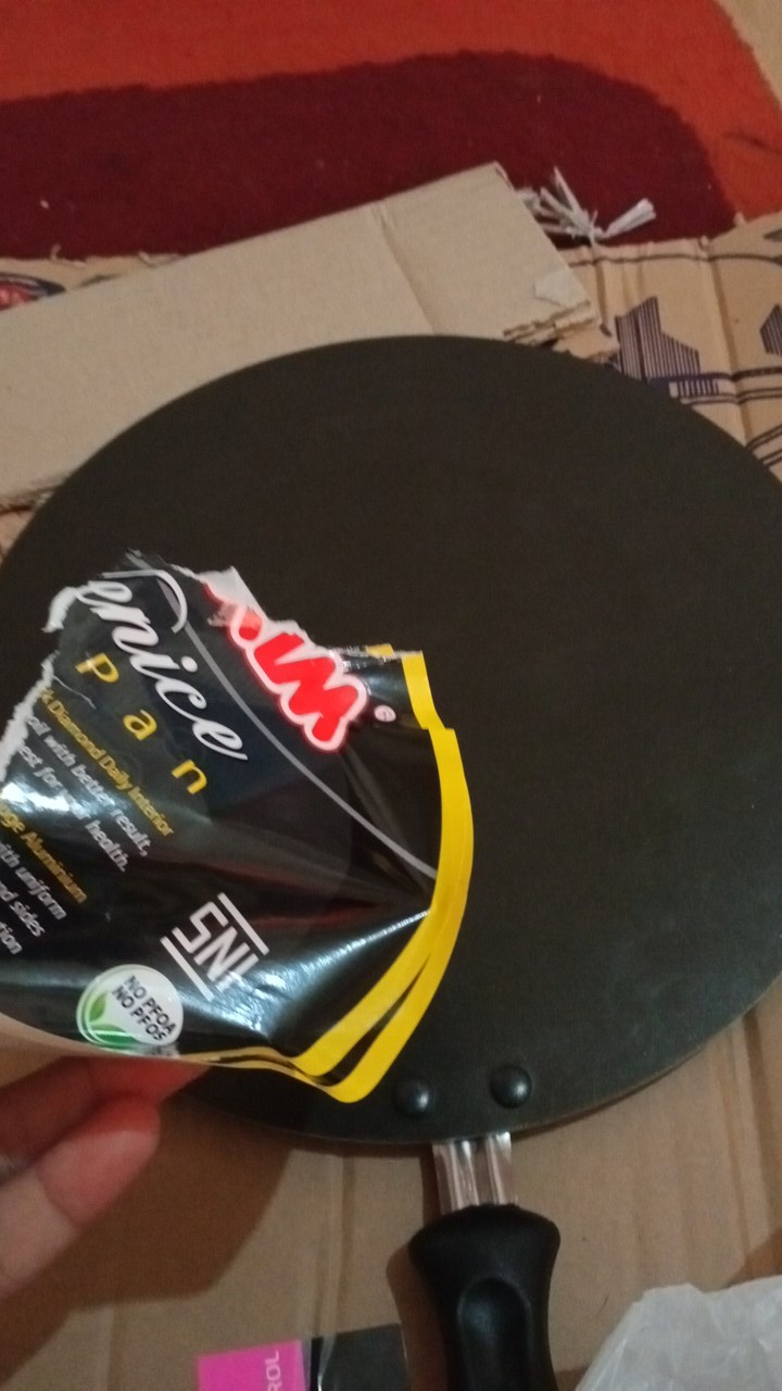 Wajan Datar Pemanggang Sate Martabak Teflon 28 Maxim Venice Satay