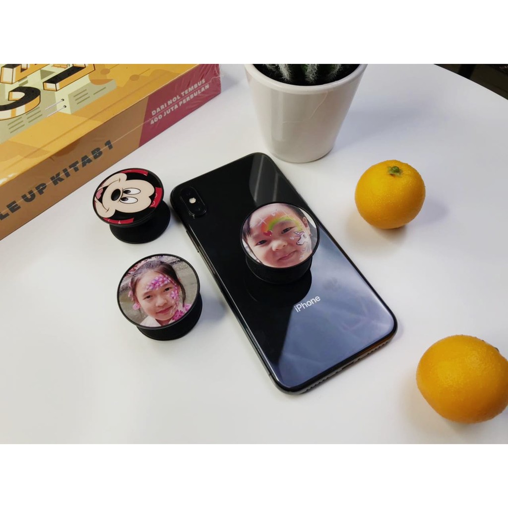 [ CUSTOM ] Popsocket Custom Karakter - Popsocket Kaca Phone Stand - Popsocket hp akrilik