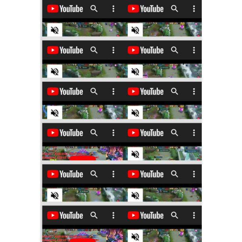 Aplikasi multi Tab penambah view YT  Android