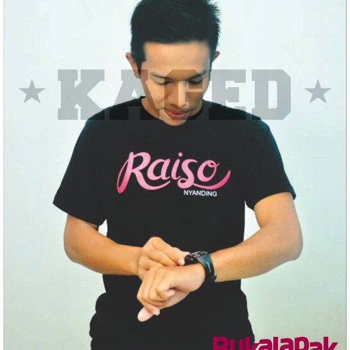Kaos Kata Raiso Nyanding Raisa Plesetan Lucu Jawa Kata Kata Remaja Hitam kg