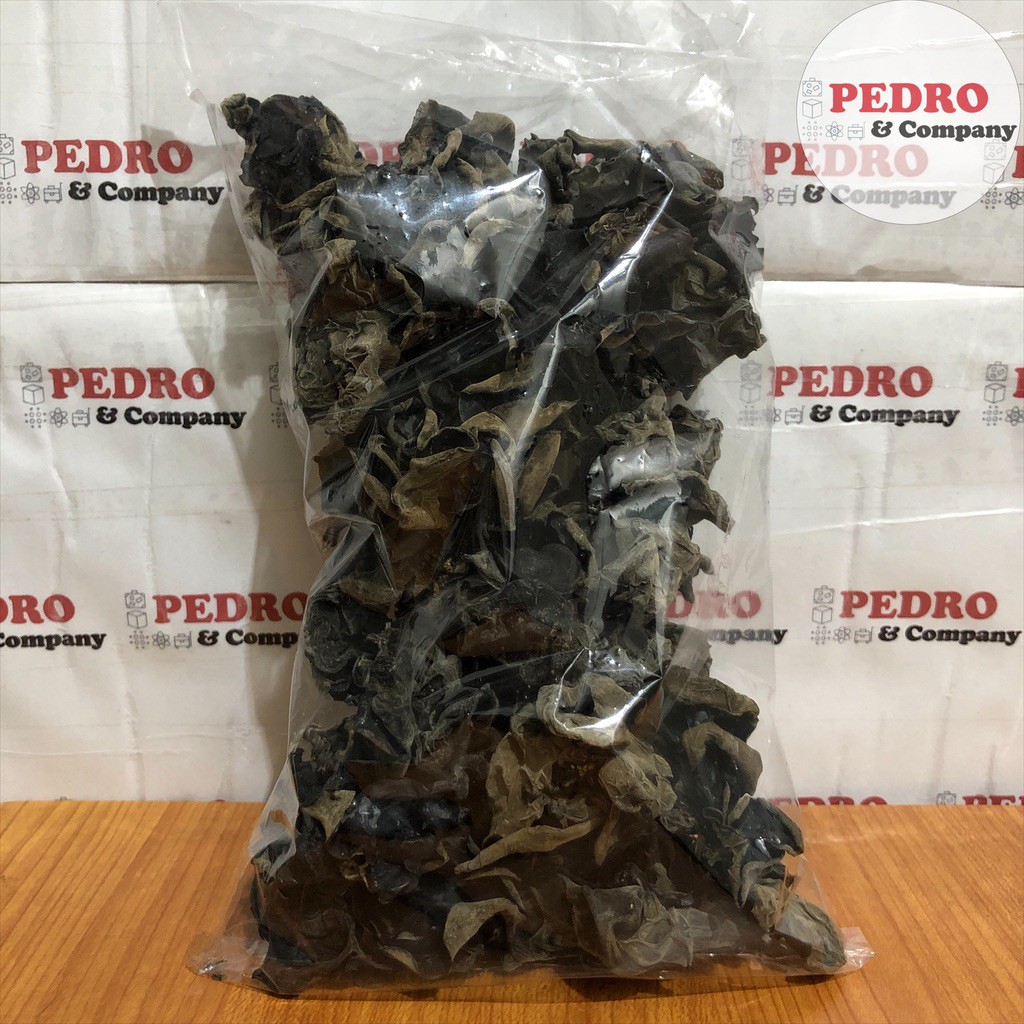 

Jamur kuping hitam kering 100 gram - dried wood ear mushroom