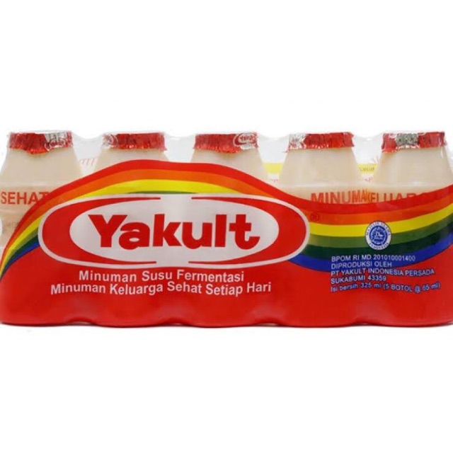 

Yakult 1 pack isi 5