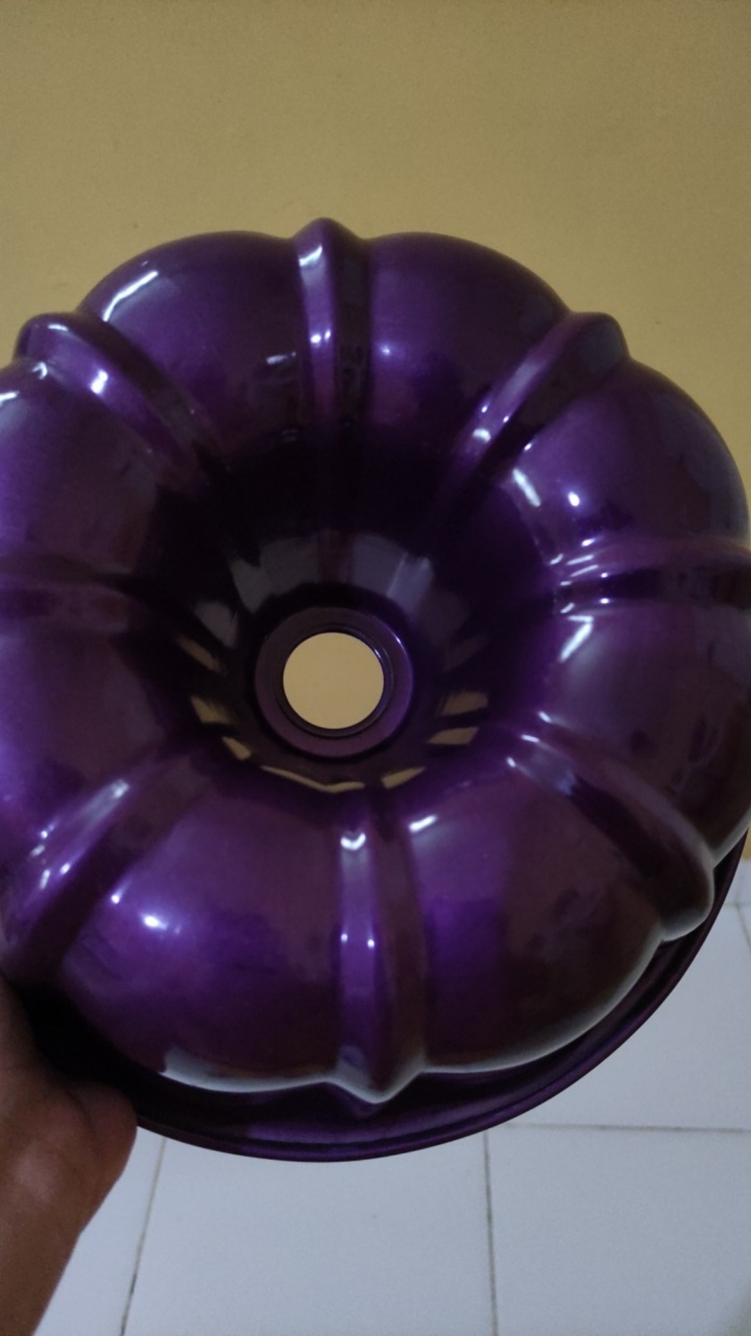 Loyang Bolu Motif Bunga Merk Supra Bahan Marbel Tebal Dan Tidak Lengket .