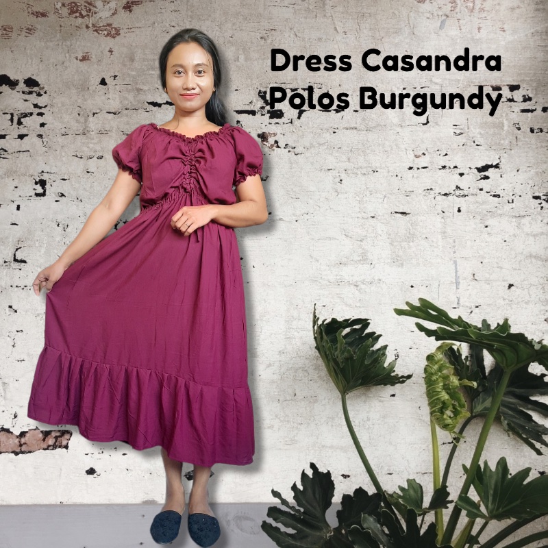 DRESS CASANDRA XXL JUMBO KATUN RAYON