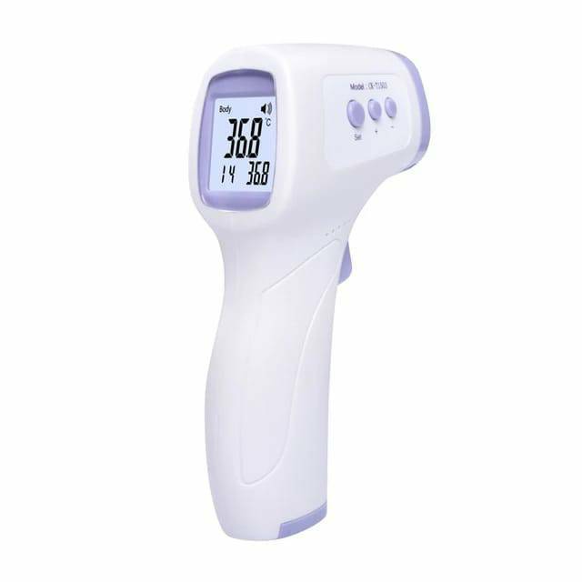 Termometer Infrared Thermometer Laser Tembak Pengukur Suhu LCD Alarm (READY STOCK NO PO) T10