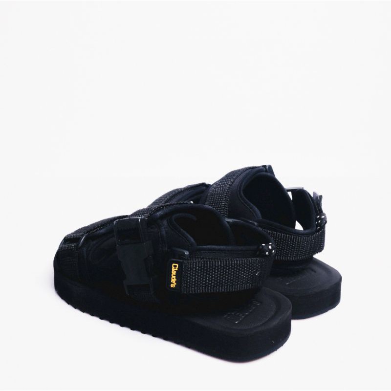 Sandal Gunung Pria Wanita Casual Full Black Ayola Shoes