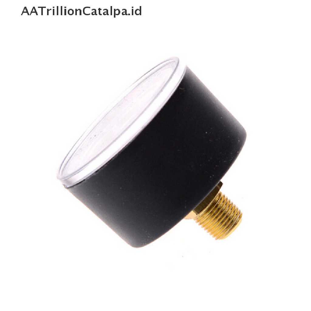 Aatrillioncatalpa 0-180PSI Kompresor Udara Pneumatik Hidrolik Pengukur Tekanan Cairan 0-12Bar