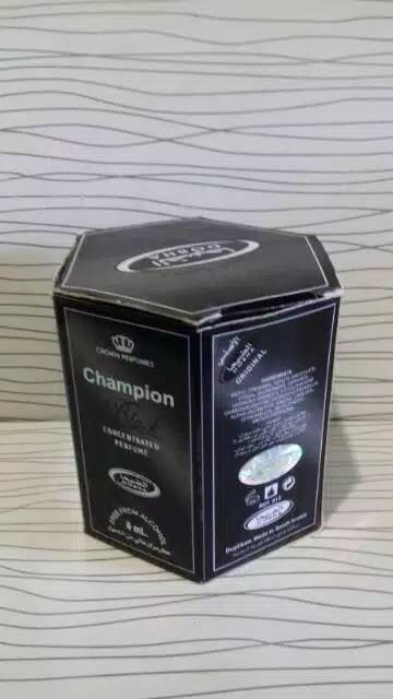 Parfum 6ml aroma champion black DOBHA roll on non al kohol