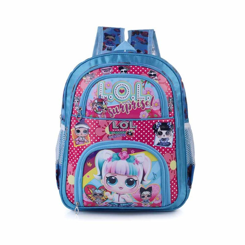 Tas Anak Sekolah PAUD TK SD Cantik Karakter Kartun LOL Pink | Tas Ransel Anak Perempuan | Tas Backpack Anak Cewek