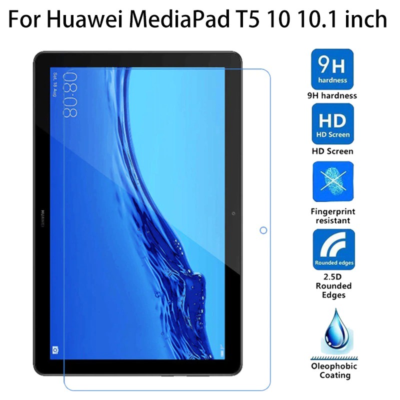 Tempered Glass Huawei MediaPad T5 M5 10.1 Inchi Screen Protector Anti Gores Kaca Tablet