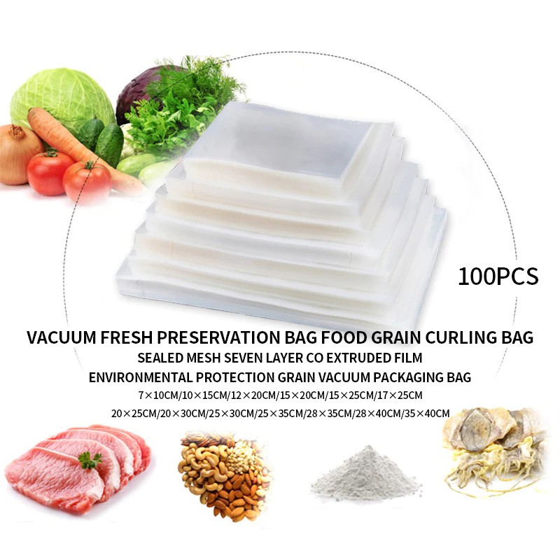 Fresh World 28cm x 1500cm Plastik Vacum Embos Vacuum Sealer Roll 15Meter