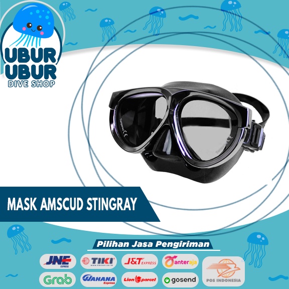 Mask AmScuD STINGRAY - Masker Snorkeling/Kacamata Selam/Masker Diving