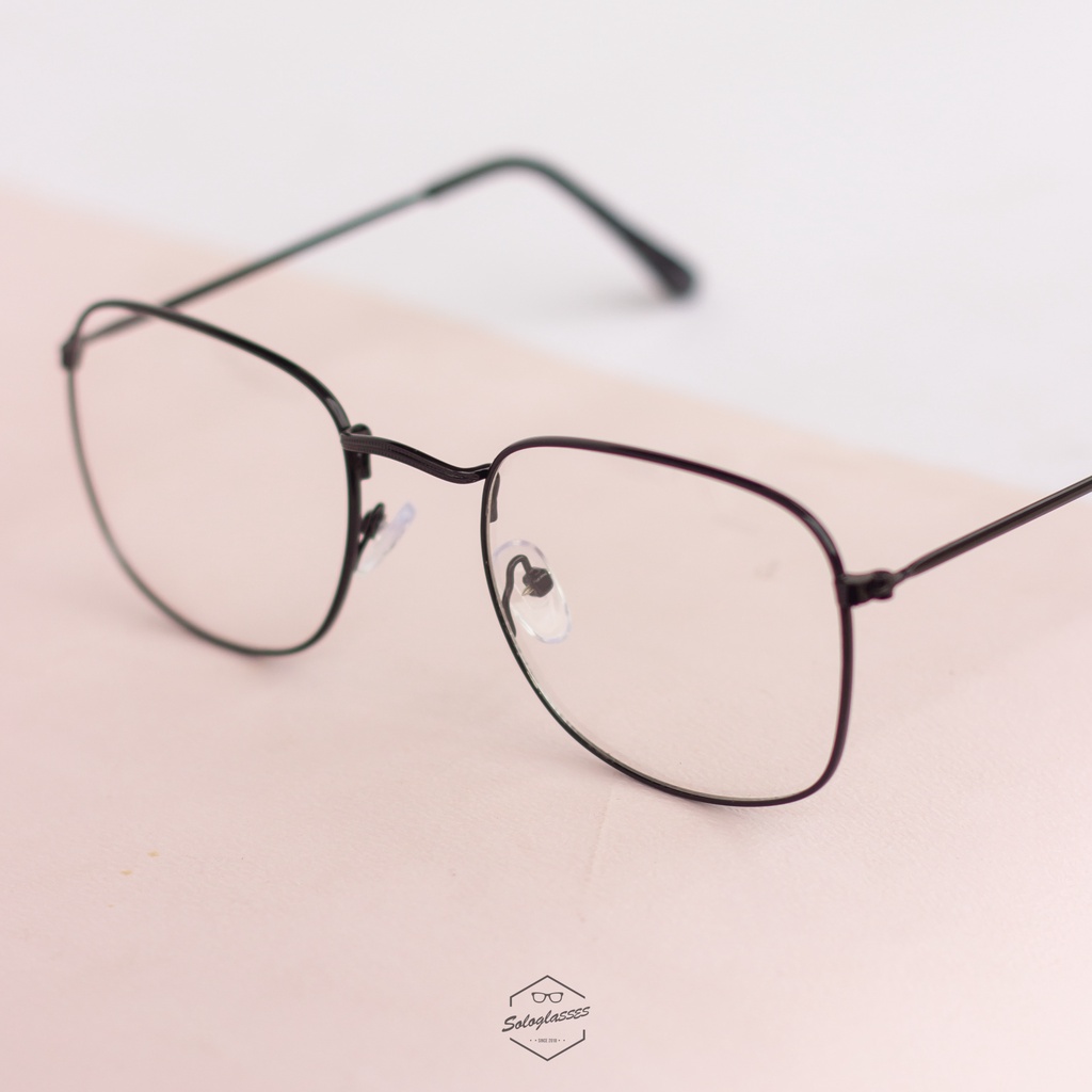 FRAME KACAMATA BESI KOTAK RINGAN - EGON 02