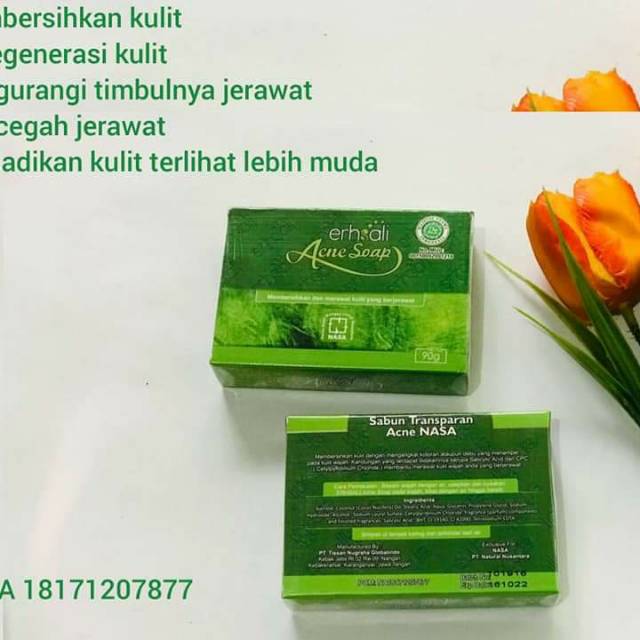 Erhsali Acne NASA  ( Sabun wajah )