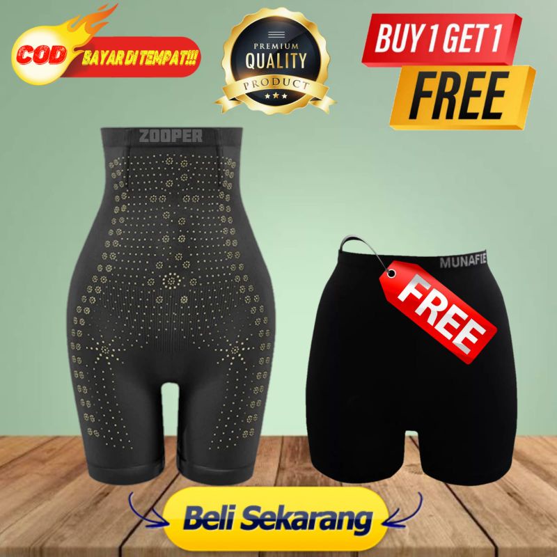 BUY 1 GET 1 KORSET  CELANA  PANTS PELANGSING  PENGECIL PERUT  