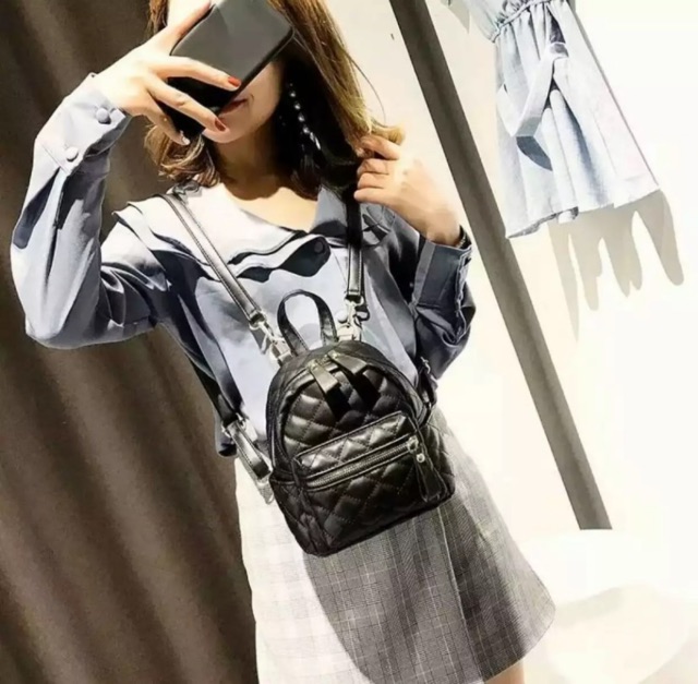 BACKPACK KOREAN SIMPLE STYLE FASHION #B0041