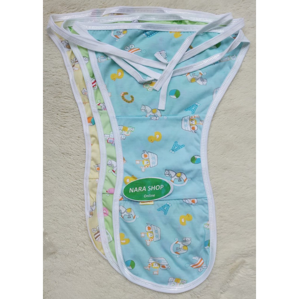 Popok Usagi GOLD WARNA PRINT USAGI | Popok Bayi Tali Kain Ikat | PAKIAN BAYI | POPOK | USAGI