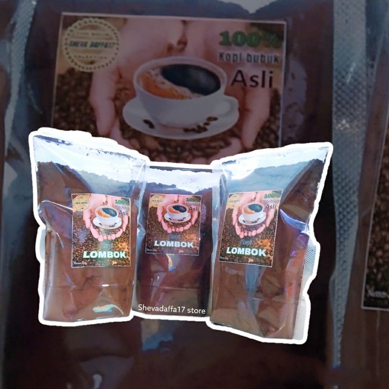 

KOPI BUBUK LOMBOK 100% ASLI DARI LOMBOK, kemasan 250g