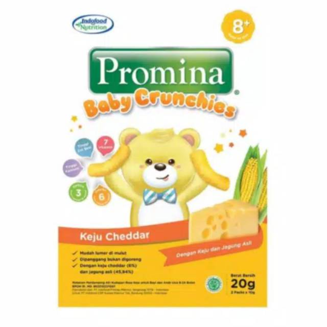 

Promina Baby Chrunchies Keju Crunchy Keju Crunchy Cheese crunchies cruncies