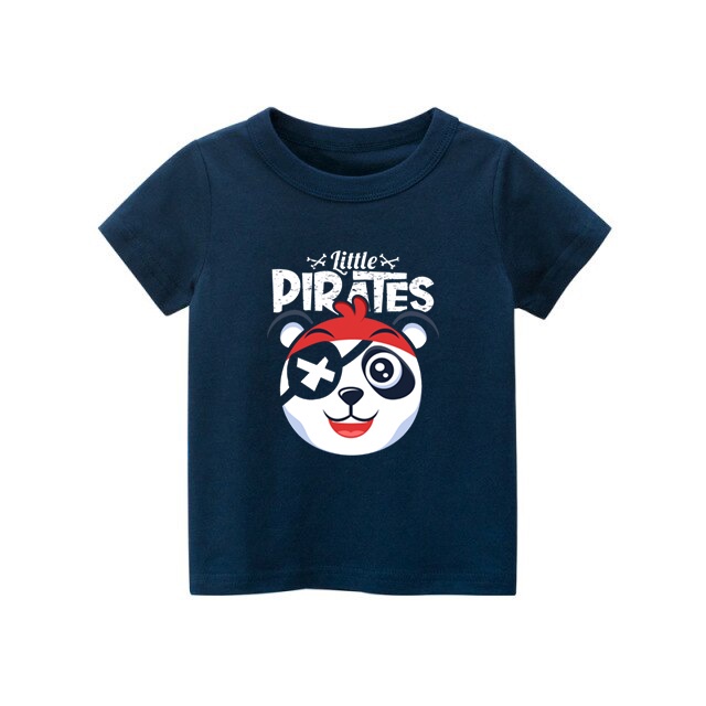 Kaos anak LITTLE PIRATES kaos anak usia1-8 tahun