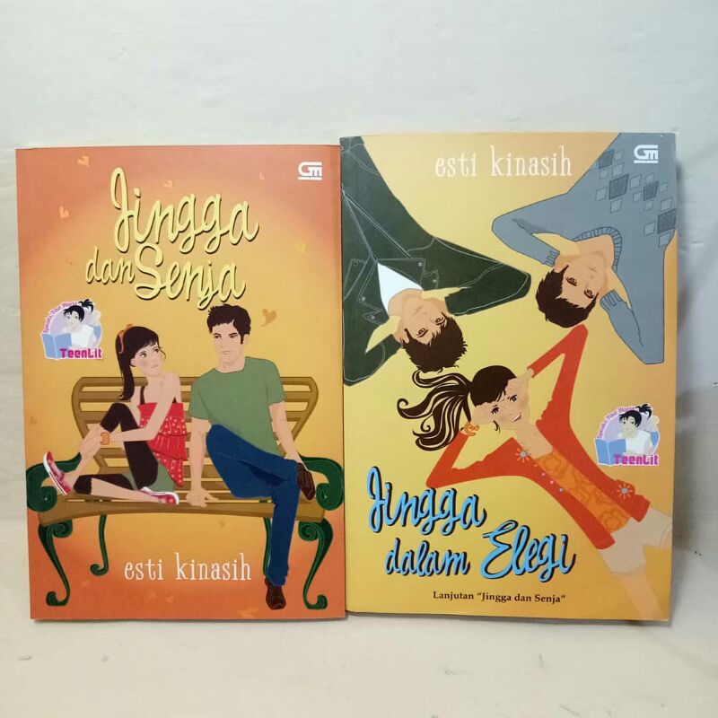 Novel teenlit jingga dan senja by esti kinasih