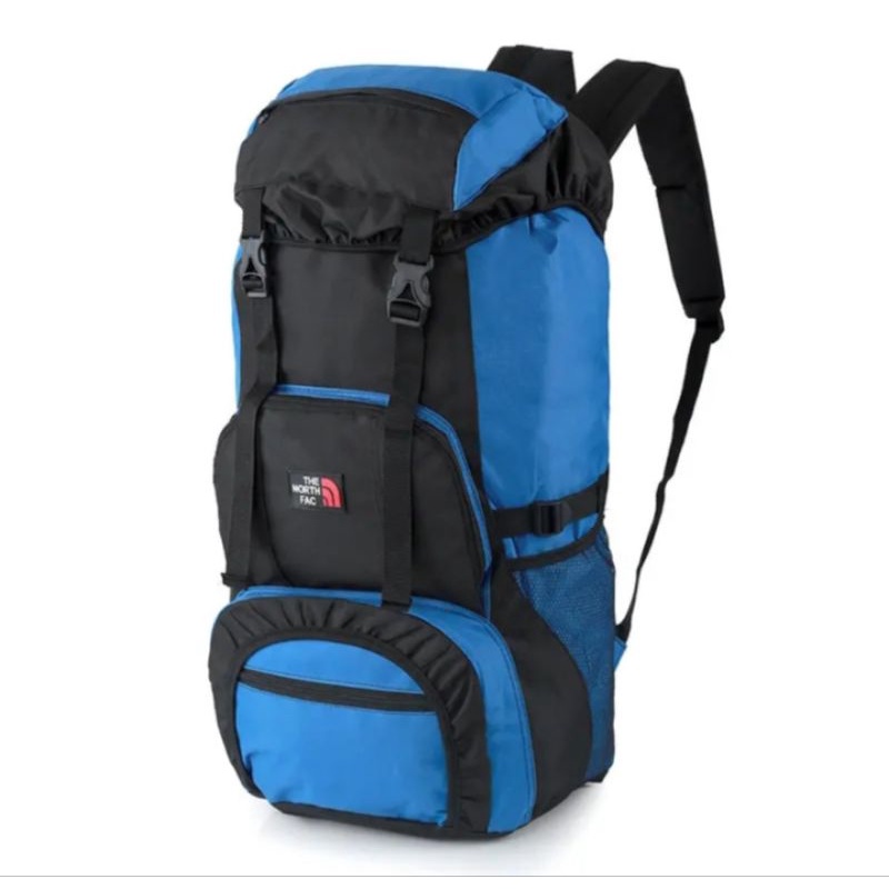 TAS RANSEL CARRIER GUNUNG 50-55 ltr,MERK TNF ORIGINAL MURAH MERIAH BERKUALITAS