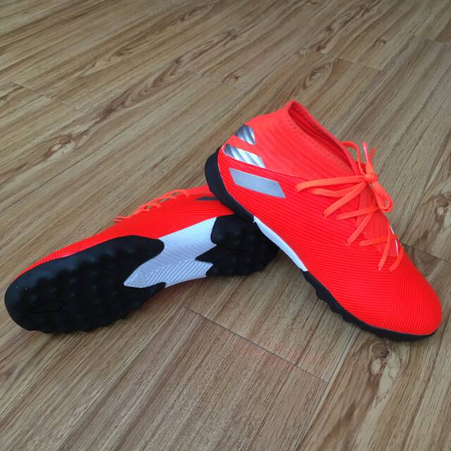 Sepatu Futsal Adidas Nemeziz 19.3 Red Black TF