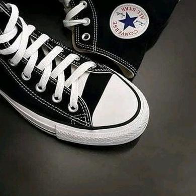 Sepatu Converse All Star Original 100% Import Sepatu Sekolah High Putih Hitam Pria Wanita Casual
