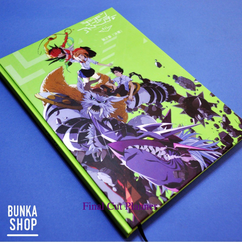 

Note Book Anime DIgimon Adventure (Green) Hardcover A5