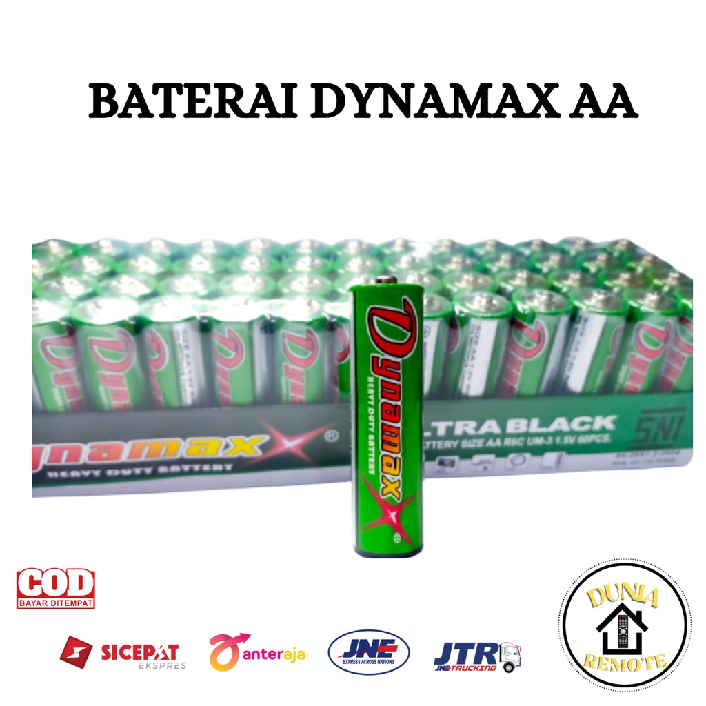 Baterai DYNAMAX A2 DAN A3 SATUAN (ISI 4 BUTIR)